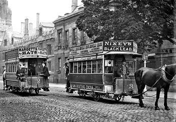 Oxford Horse Tram by Henry Taunt