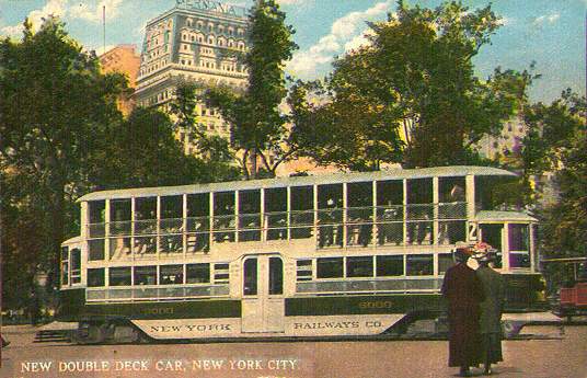 New York Railways Company, Double Deck Car 6000