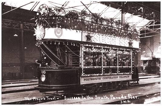 Portsmouth Corporation Tramways Car 80