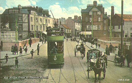 Exeter Corporation Tramways Car 3