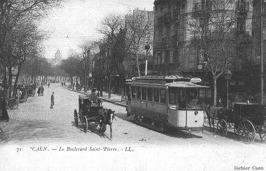 Caen, Le Boulevard Saint-Pierre