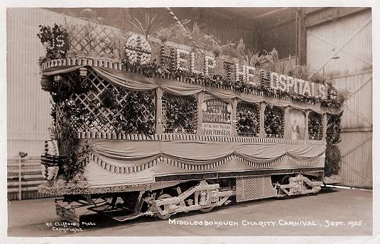 Middlesbrough Corporation Tramways, Illuminated Car