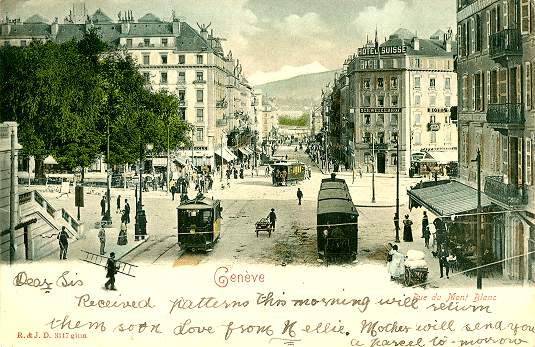 Geneva Electric and Steam Trams