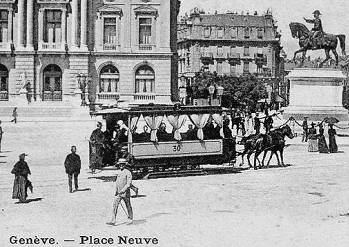 Geneva Horse Tram