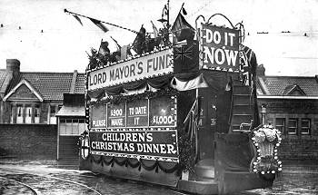 Bristol Tramways 1922 Decorated Tramcar