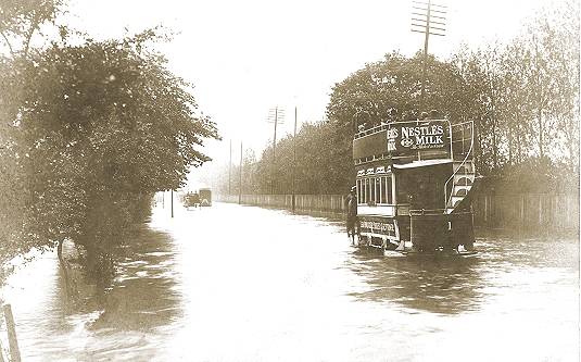 Lea Bridge Floods