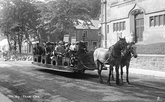 Stirling horse tram